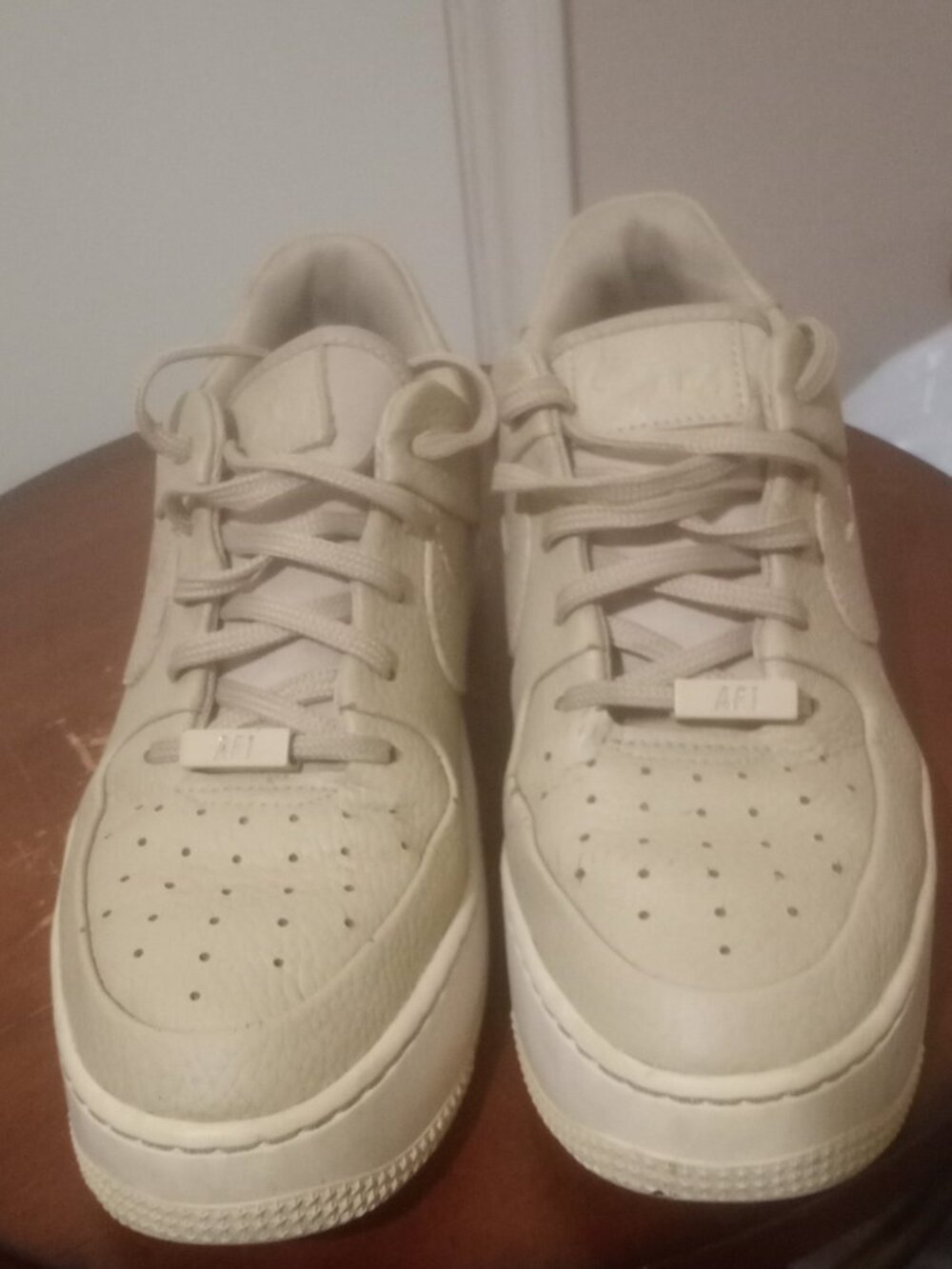 Nike Sneakers Womens Size 8 AF1 Sage Low 2 Desert Ore White CT0012 200 Shoes - Picture 5 of 14